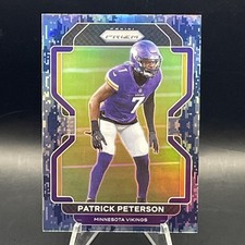2021 Panini Prizm Navy Camo Prizm #132 Patrick Peterson /25 Minnesota Vikings
