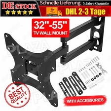 TV Wandhalterung Wandhalter LCD LED Fernseher 32-60 Zoll schwenkbar neigbar 55"