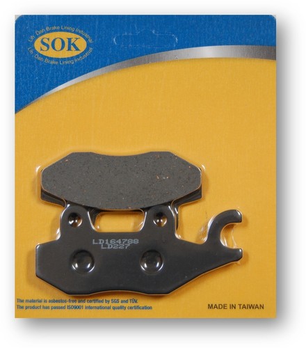 Front Brake Pad 941 Organic Sp Triumph Daytona 675 09 - tbr motor sport