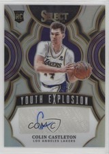 2023 Panini Select Youth Explosion Signatures Colin Castleton #YE-CTL Auto 0l2q