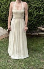 Vintage BCBG Cream Dress