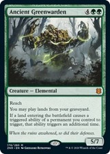 Ancient Greenwarden Zendikar Rising PLD Green Mythic Rare MAGIC CARD ABUGames