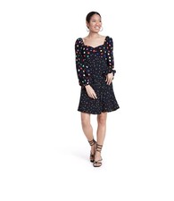 Polka Dot Long Sleeve Swing Dress - RIXO for Target, Size 10