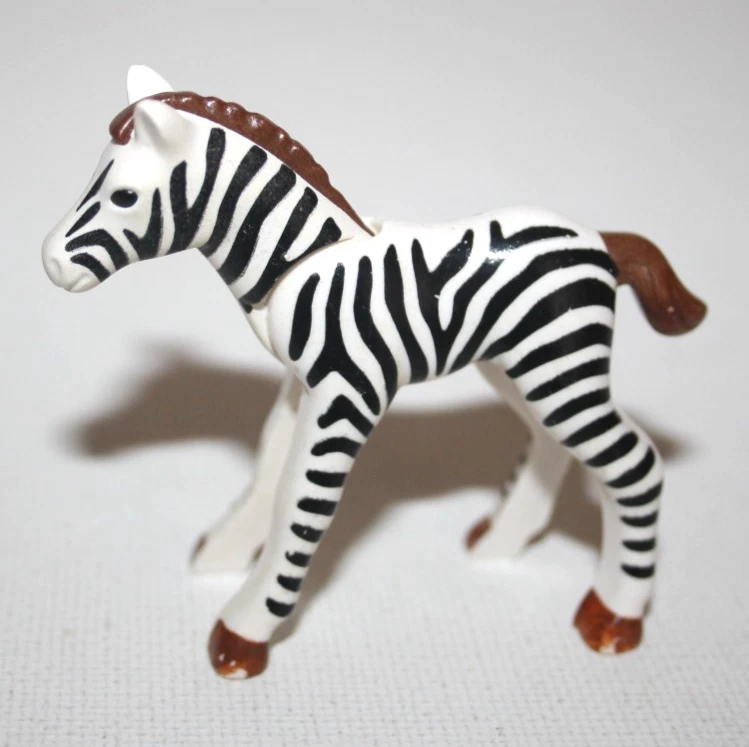 PLAYMOBIL BEBE ZEBRE ANIMAL SAUVAGE SAVANE ZOO 4009 4081 4093 4826 4828 4850 - Photo 1/1