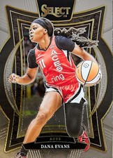 2025 Panini WNBA Select #1 Dana Evans Las Vegas Aces