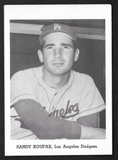 1964 Jay Publishing LOS ANGELES DODGERS Complete Picture Pak Set (12)