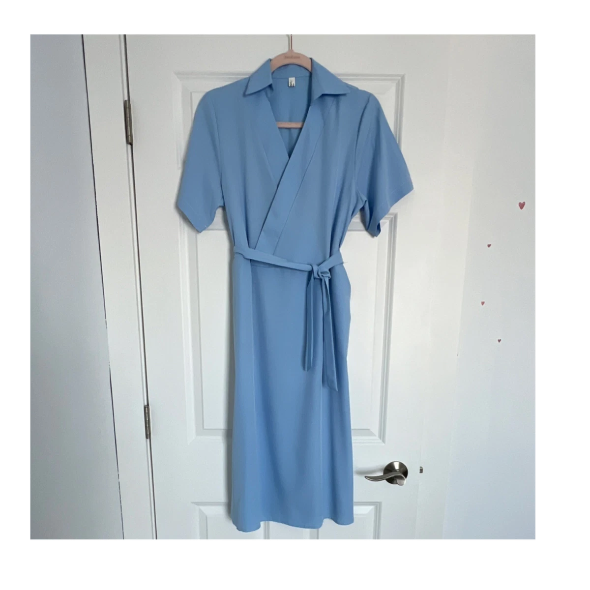 Short Sleeve Wrap Dresses for sale | eBay