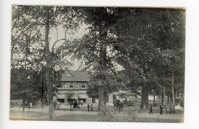 Post Office, Candy Store?, Haworth, Bergen County, NJ ca. 1910 postcard