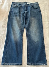 T.K.AXEL DENIM BLUE JEANS SLIM BOOT 38X32 PANTS 38 X 32 WEAR HARDER