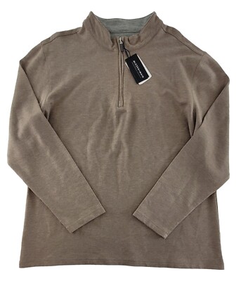 NEW Mizzen + Main 1/4 Zip Pullover shirt men 2XL ProFlex pastel