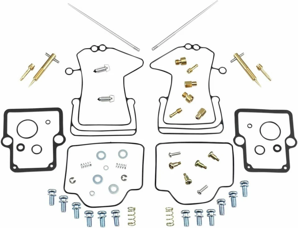 Kit de reconstrucción de reparación de carburador Polaris XC SP 600 2003 2004 2005 Foto 3 de 4
