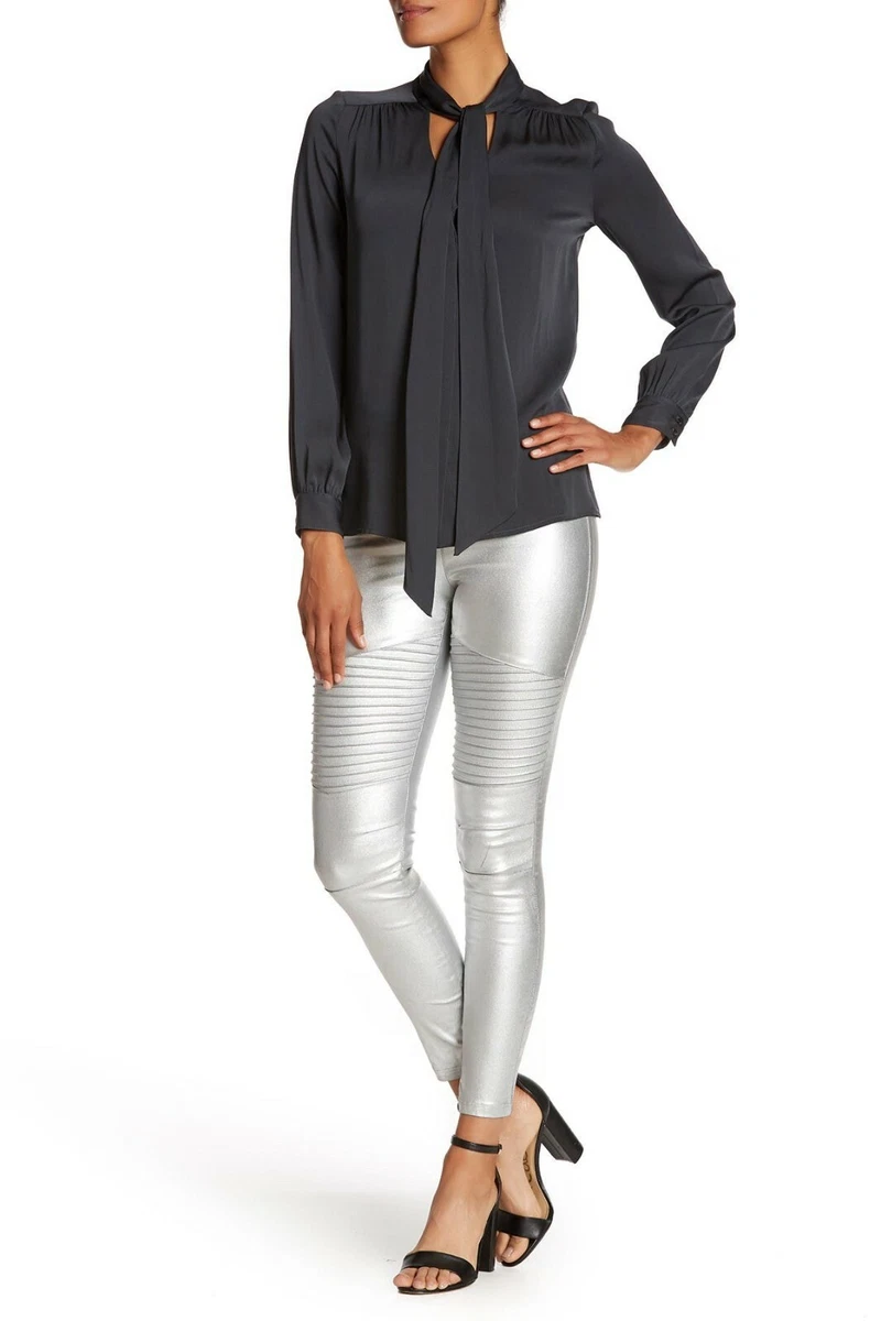 Coated moto leggings cheap