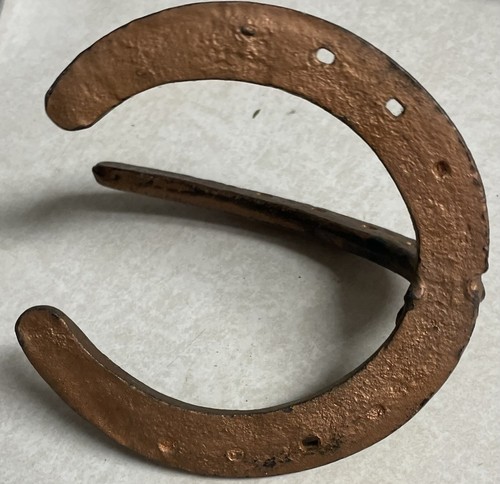 Real Horse Shoe Wall Hook Metal Hanger Rack Hat Tack Western Americana Cowboy - Picture 5 of 6