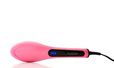 FUSION Hair Straightening Brush Pink _Smooth & Sleek Hair_Perfect Hair Style