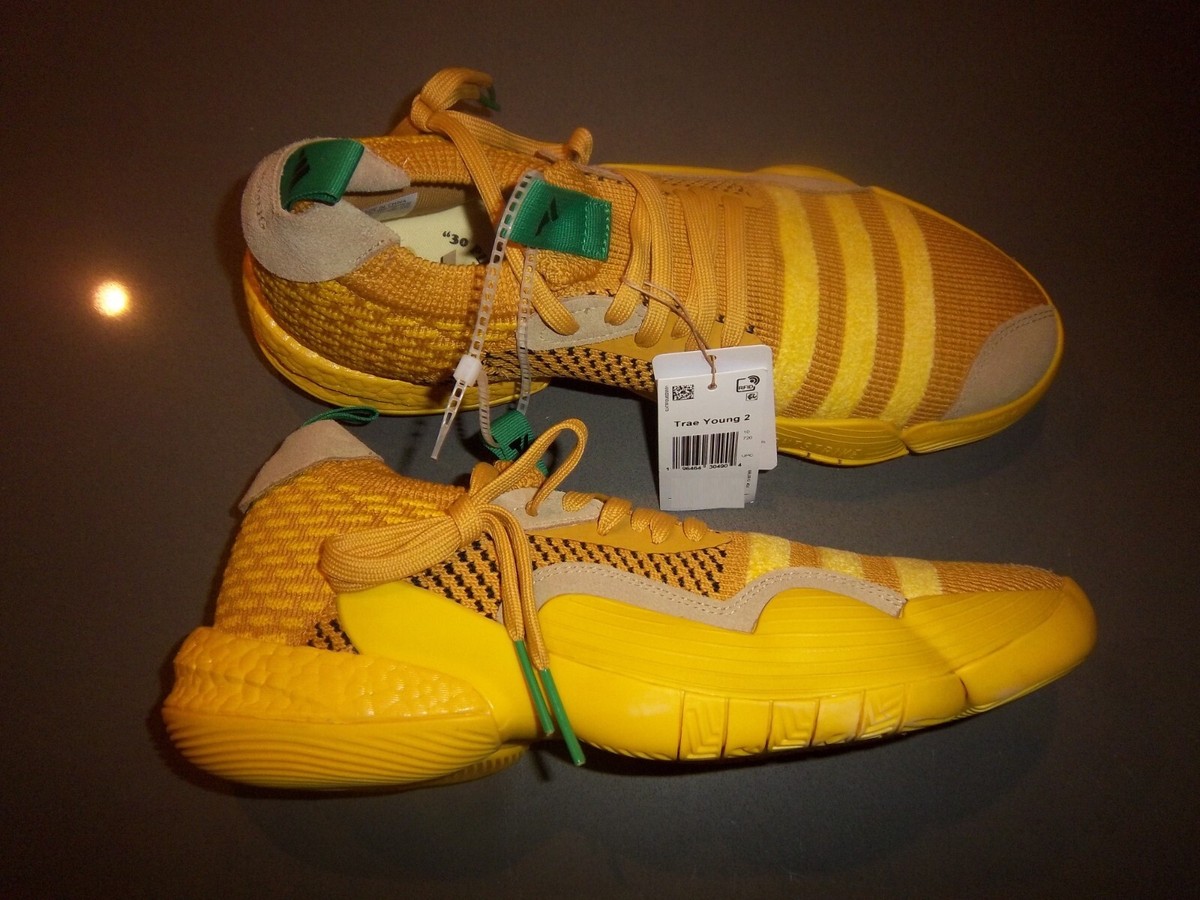 Adidas‎ Tray Young Unlimited 2 White/Yellow Basketball Shoe M10/W11 IE7761 アディダスバスケ TRAE YOUNG UNLIMITED 2 LOW BASKETBALL SHOES  main image 3