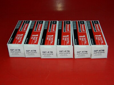 (6) NEW MOTORCRAFT SP-478 DOUBLE PLATINUM SPARK PLUGS AZFS32FE