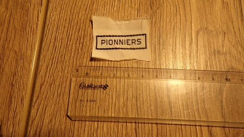 Scout Fabric Badge - Branch "Pioneers"
