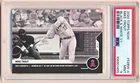 2020 Topps Now Mike Trout Dad Strength HR Black & White #52BW-A (1/1) PSA 9