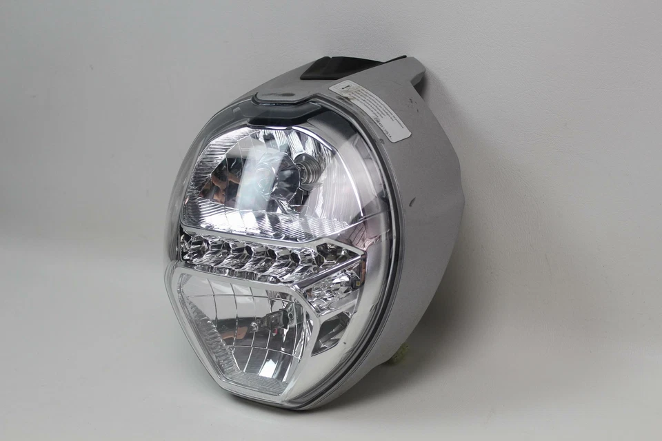 Ducati Monster 797 17-20 OEM Front Headlight Light & Support Bracket 52010391BB - Image 3 of 4