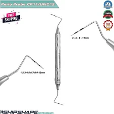 CP11-UNC12 Probe Color Coded Dental Diagnostic Periodontal Explorers Instruments