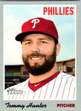 2019 Topps Heritage #28 Tommy Hunter Philadelphia Phillies