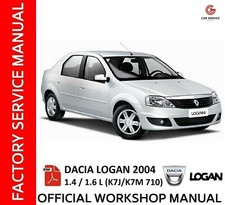 DACIA LOGAN 2004/2011 WORKSHOP MANUAL - REPAIR SERVICE - WIRING DIAGRAMS - ENG