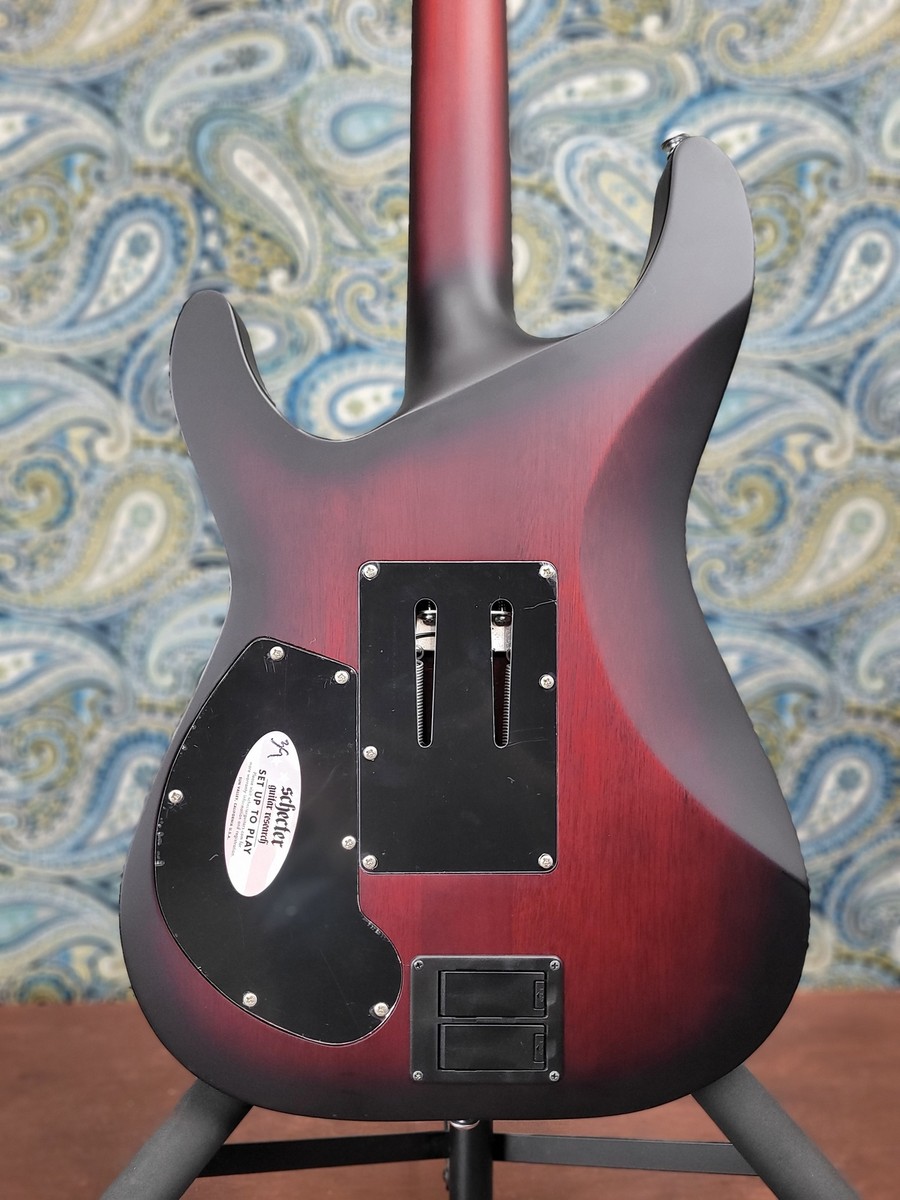 ★美品 希少生産完了品 Schecter C-1-PLATINUM Open Box Schecter Guitar Research Hellraiser C-1 With Floyd