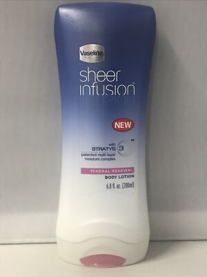 Vaseline Sheer Infusion w/ STRATYS 3 Mineral Renewal Body Lotion 6.8 fl oz (1)