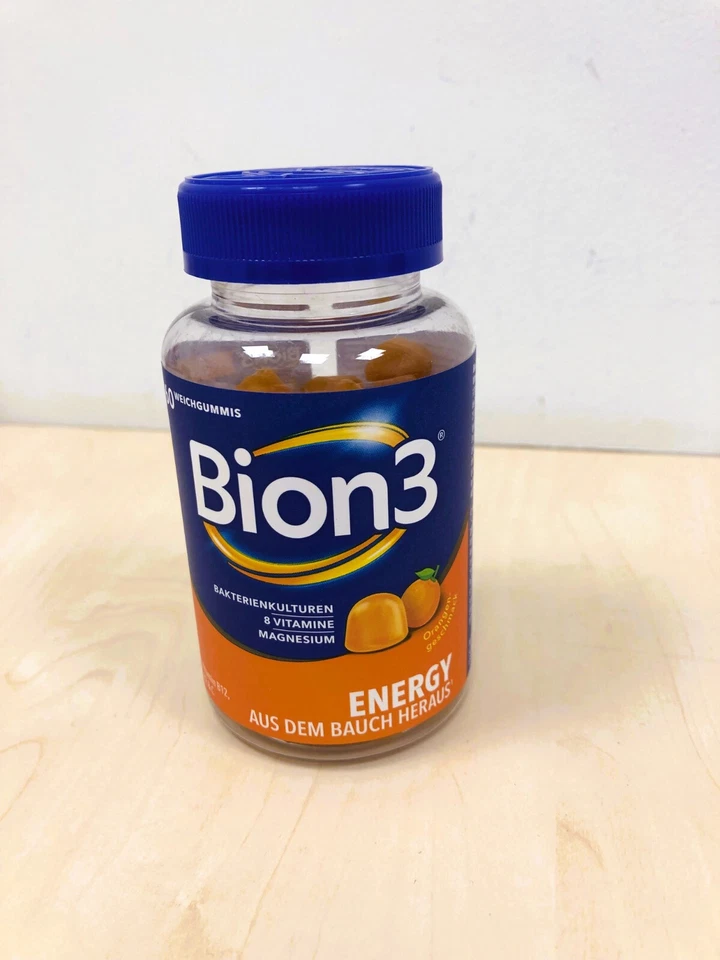 Bion 3 energy Weichgummis 60 Stück Orangengeschmack