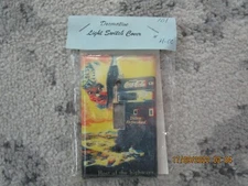 Coca Cola Retro Soda Bottle Adv Coke Light Switch Cover Plate Wall Cover Decor