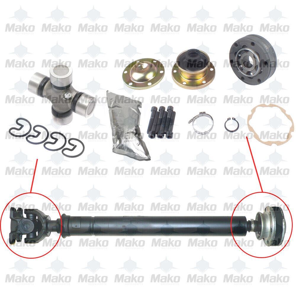 20012003 Dodge Durango CV Joint & Universal Joint Driveshaft Kit 5