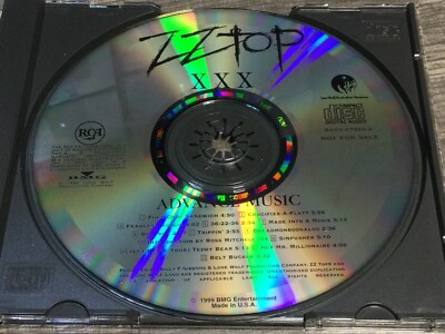 ミュージック xxx CD / ZZ TOP XXX ADVANCE MUSIC RADV-67850-2 / RCA-BMG (1999