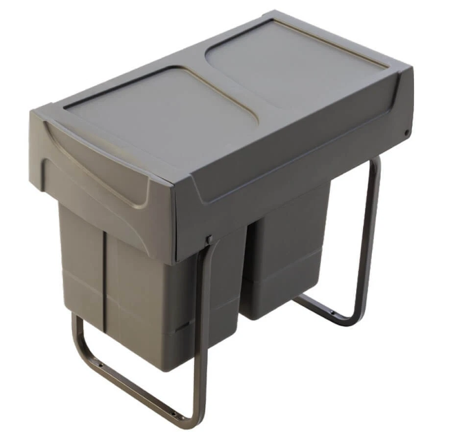 Häfele Abfallsammler Einbau Abfalleimer ausziehbar Müll-Auszug Schrank 300 mm - Bild 2 von 4