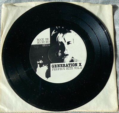 Generation X Perfect Hits Vol 2 7'' EP DIY GX-2 4 tracks John Peel Billy Idol 