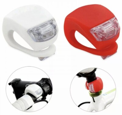 Kit Luci LED Per Bicicletta - Anteriore E Posteriore, Impermeabili - Foto 4