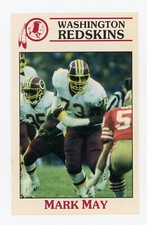 1987 Mark May Washington Redskins McGruff Frito Lay Police Card #73 QTY