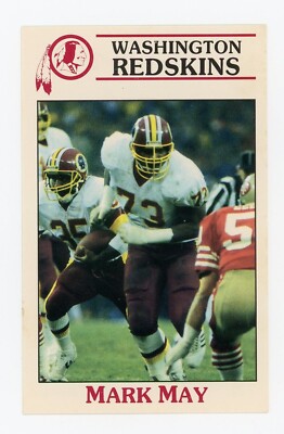1987 Mark May Washington Redskins McGruff Frito Lay Police Card #73 QTY