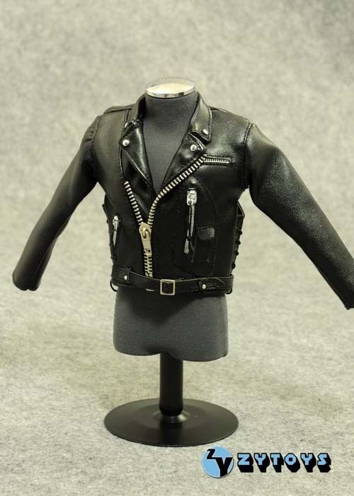 1/6 フィギュア用 　ジャケット Amazon | ZYTOYS 1/6フィギュア 男性 PU コート ジャケット