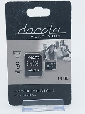Speicherkarte 16GB micro SD UHS-1 Card Class10 SDHC SDXC Adapter H6