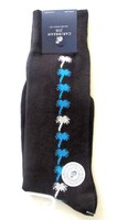 Mens Caribbean Joe Island Supply Co. Palms Brown Socks (shoe Size 6-12) Mens Caribbean Joe Island Supply Co. Palms Brown Socks (shoe Size 6-12)
