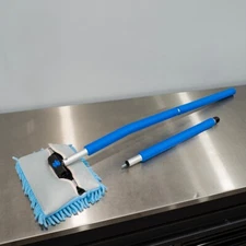 AutoFiber Mitt on a Stick PRO Plus Kit | Blue With Noodle Finger