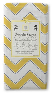 yellow swaddle blanket