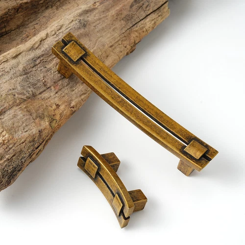 Rustic Cabinet Knobs & Pull Unique Hardware Handle Decorative Furniture Drawer - Picture 4 of 9