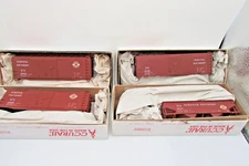 HO Scale Accurail (4) Assorted Freight Cars Kits Norflok Southern Lot#4815