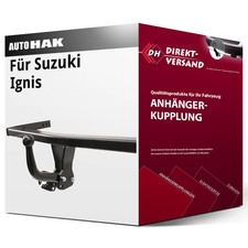 Für Suzuki Ignis II Typ MH (Auto Hak) Anhängerkupplung starr neu