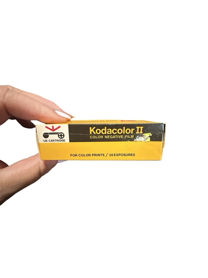 Película Kodacolor II 126 de colección 20 exposiciones C126-20 impresión negativa a color caducada Foto 4 de 4