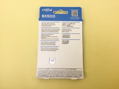 Crucial BX500 1TB SATA 6Gb/s 3D NAND 2.5'' Internal SSD