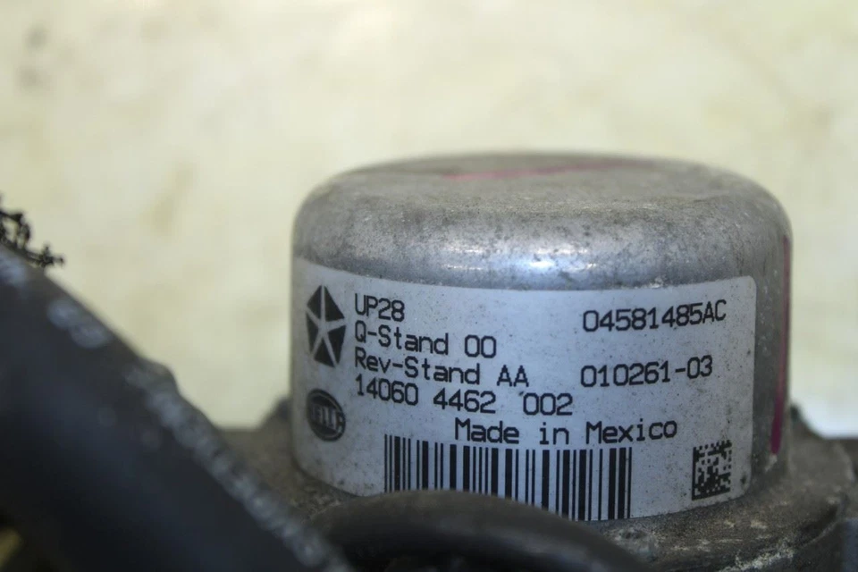 2011-2015 Dodge Challenger 3.6L Power Brake Booster Vacuum Air Pump with Bracket - Image 4 of 4