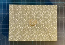 Archer and Olive LS Dot Grid Notebook - Lovely Lilies Heirloom