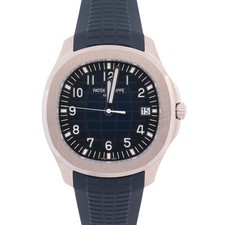 Patek Philippe Aquanaut 42mm Blue Dial Watch Ref# 5168G-001